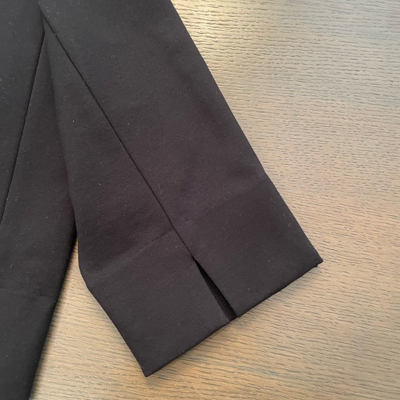 NWT QUINCE ULTA STRETCH PONTE ANLE PANTS SIZE SMALL COLOR BLACK. - Picture 9 of 13